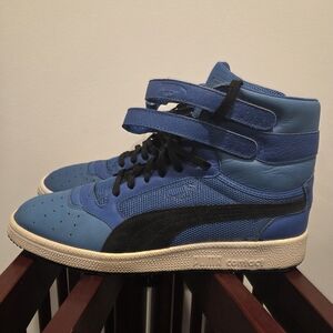 Puma Contact SKY II Hightop Leather Size 10 RARE